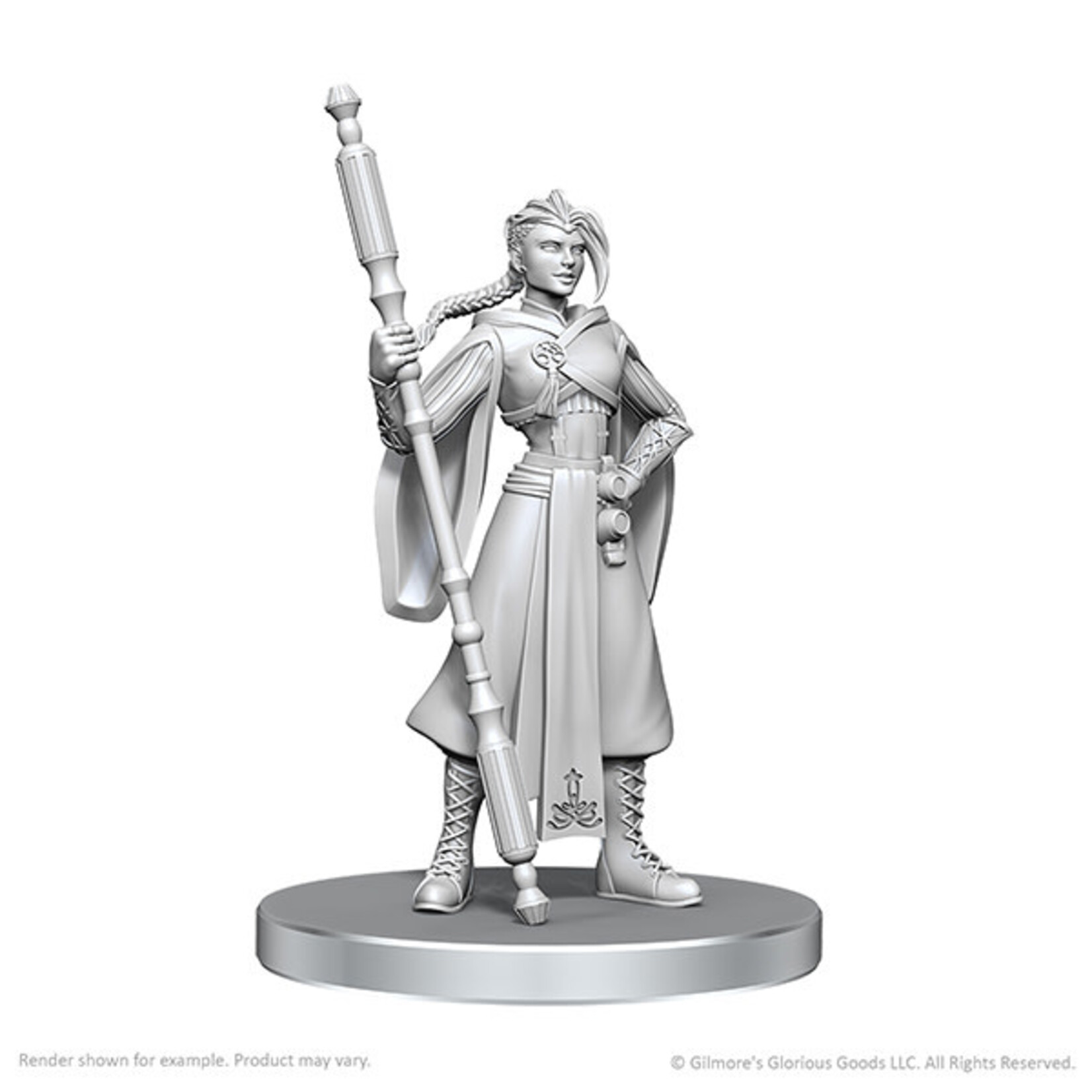 WizKids Critical Role Unpainted Miniatures: Wave 26- Beauregard Lionett & Caleb Widogast