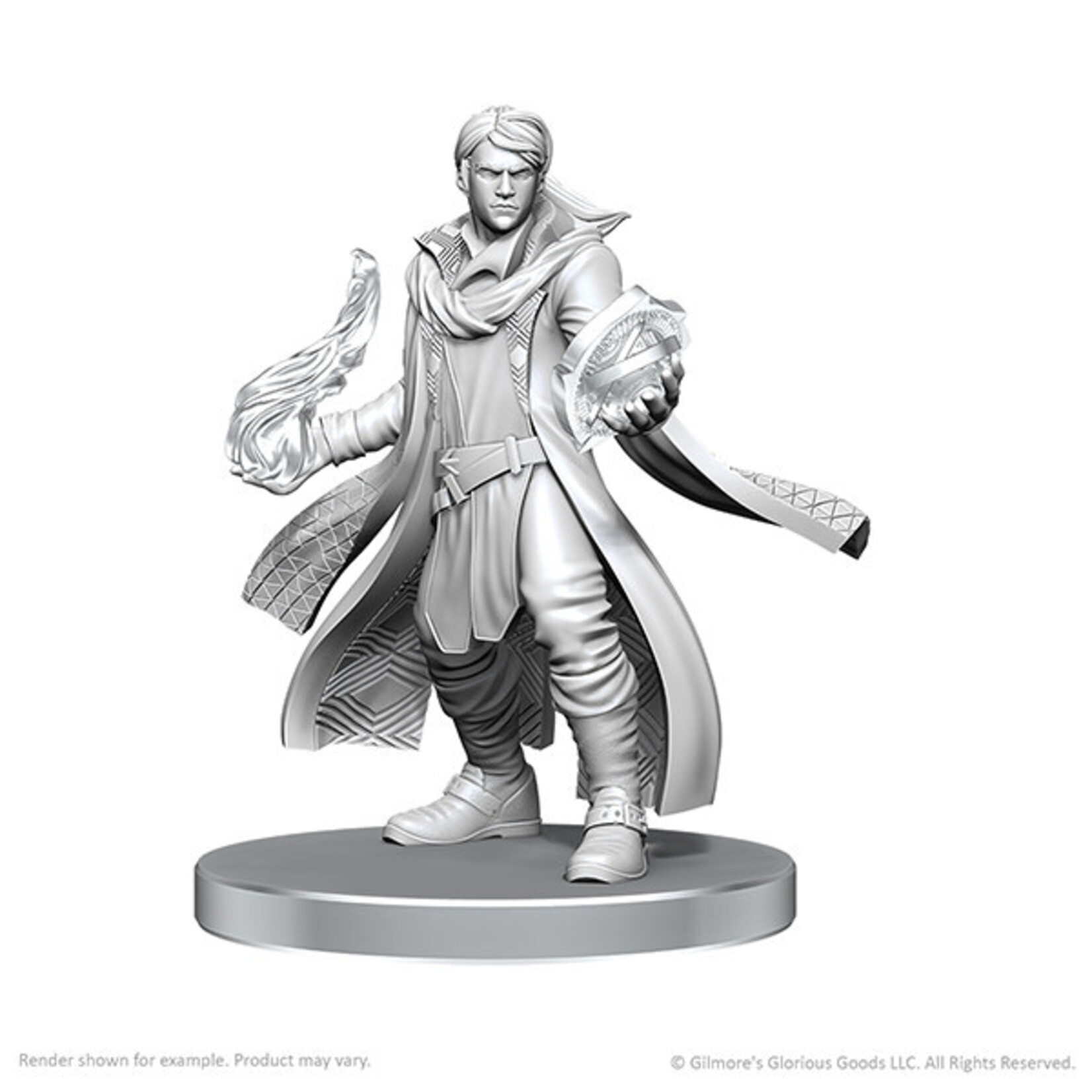 WizKids Critical Role Unpainted Miniatures: Wave 26- Beauregard Lionett & Caleb Widogast