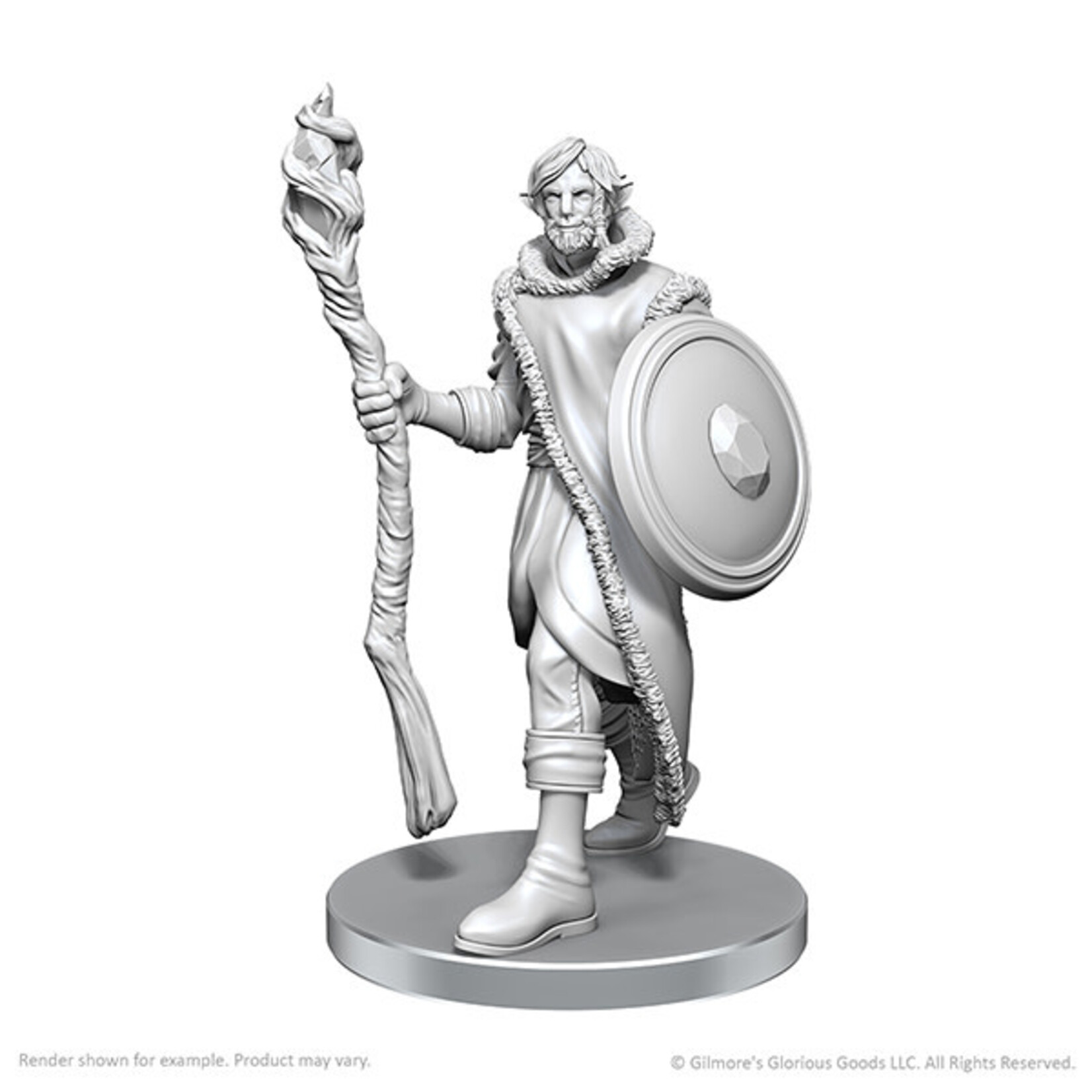 WizKids WZK90790: Critical Role Unpainted Miniatures: Wave 26- Mollymauk Tealeaf & Caduceus Clay