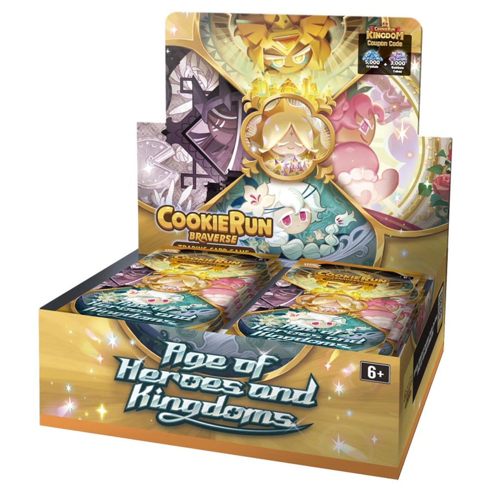 CookieRun TCG: Set 2: Age of Heroes and Kingdoms Booster Display