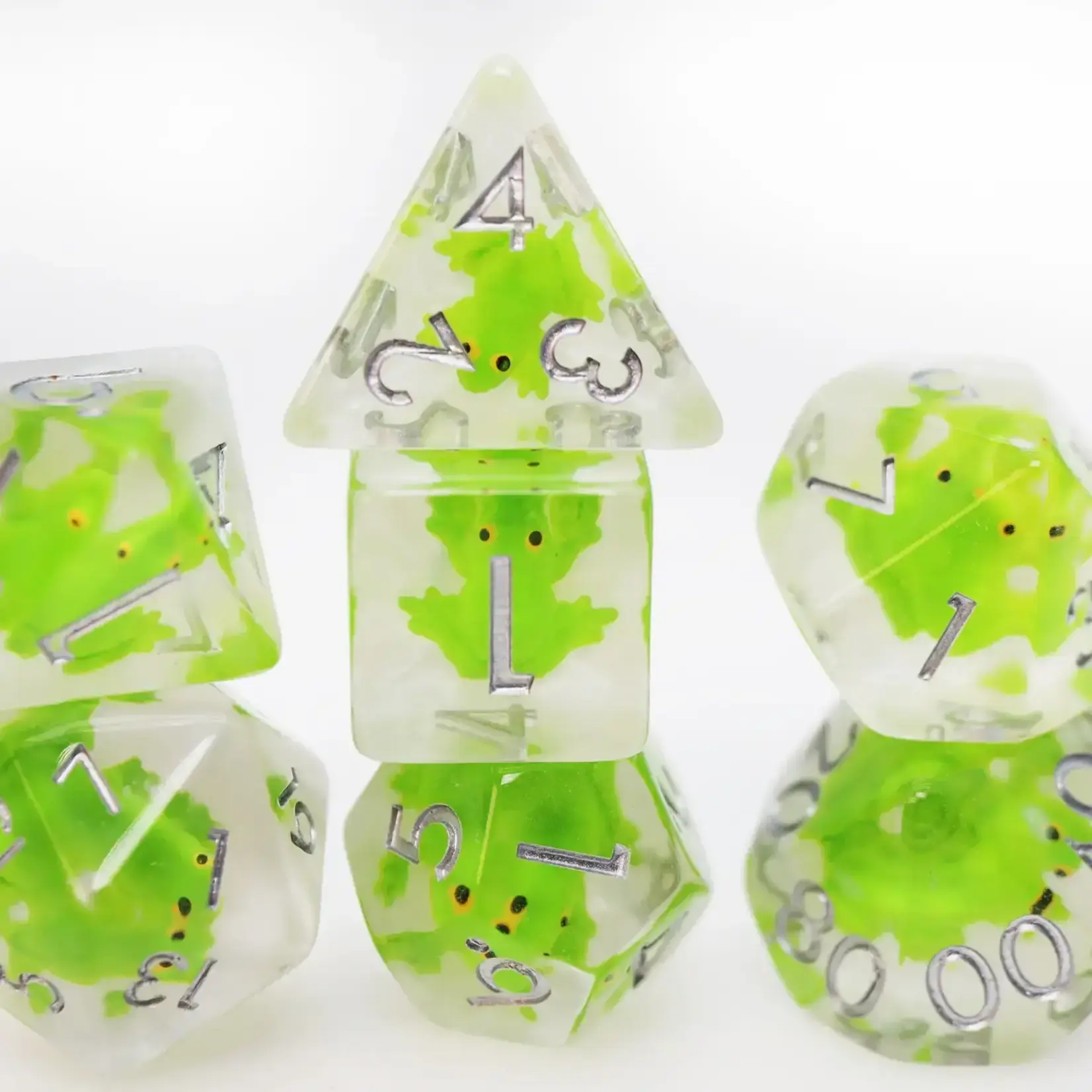 Foam Brain Games Frozen Frog Rpg Dice Set
