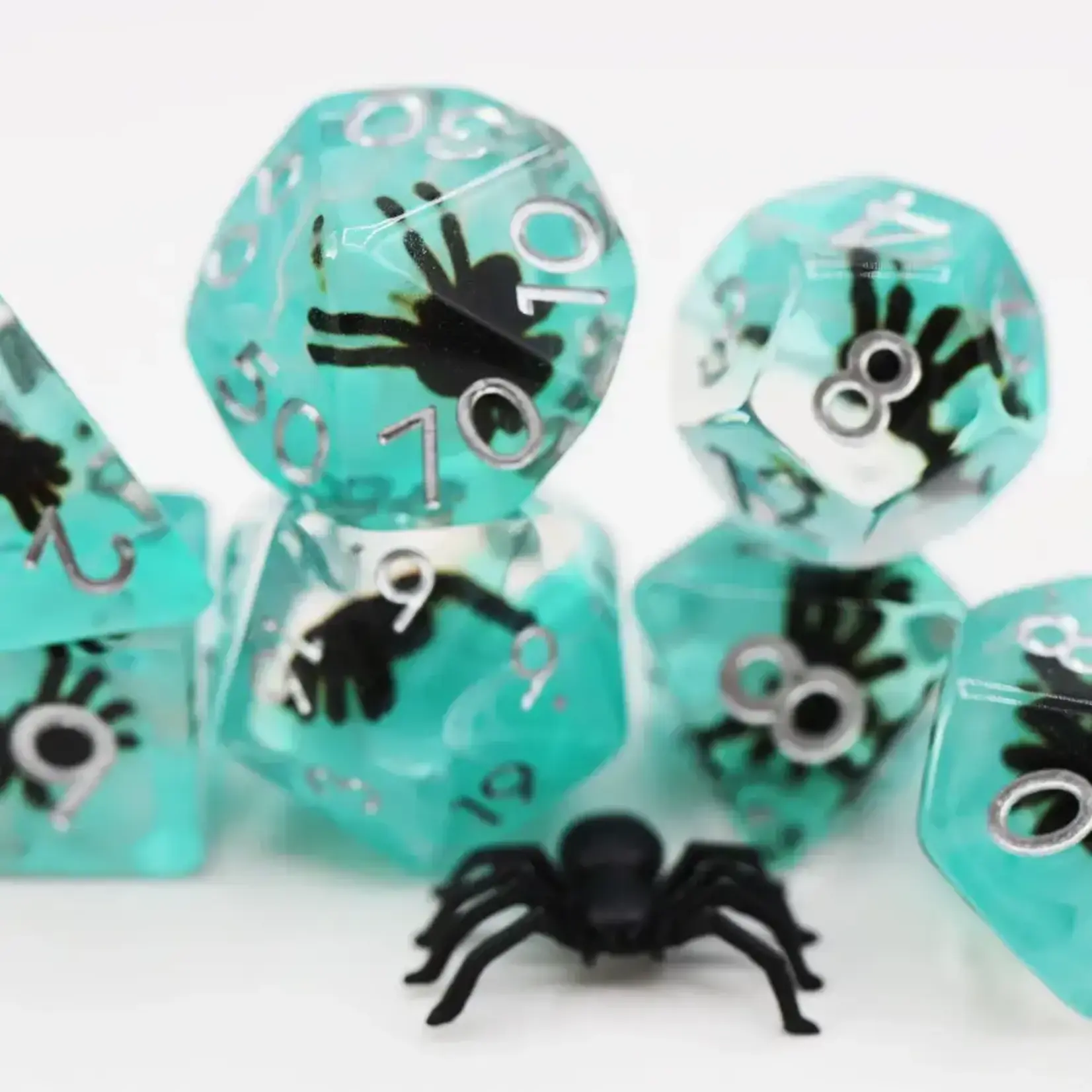 Foam Brain Games Blue Tarantula Rpg Dice Set