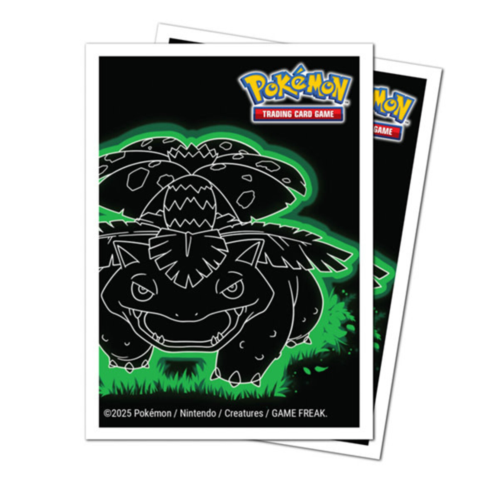 Ultra Pro Deck Protectors: Pokemon Apex- Neon Kanto- Venusaur (105ct)