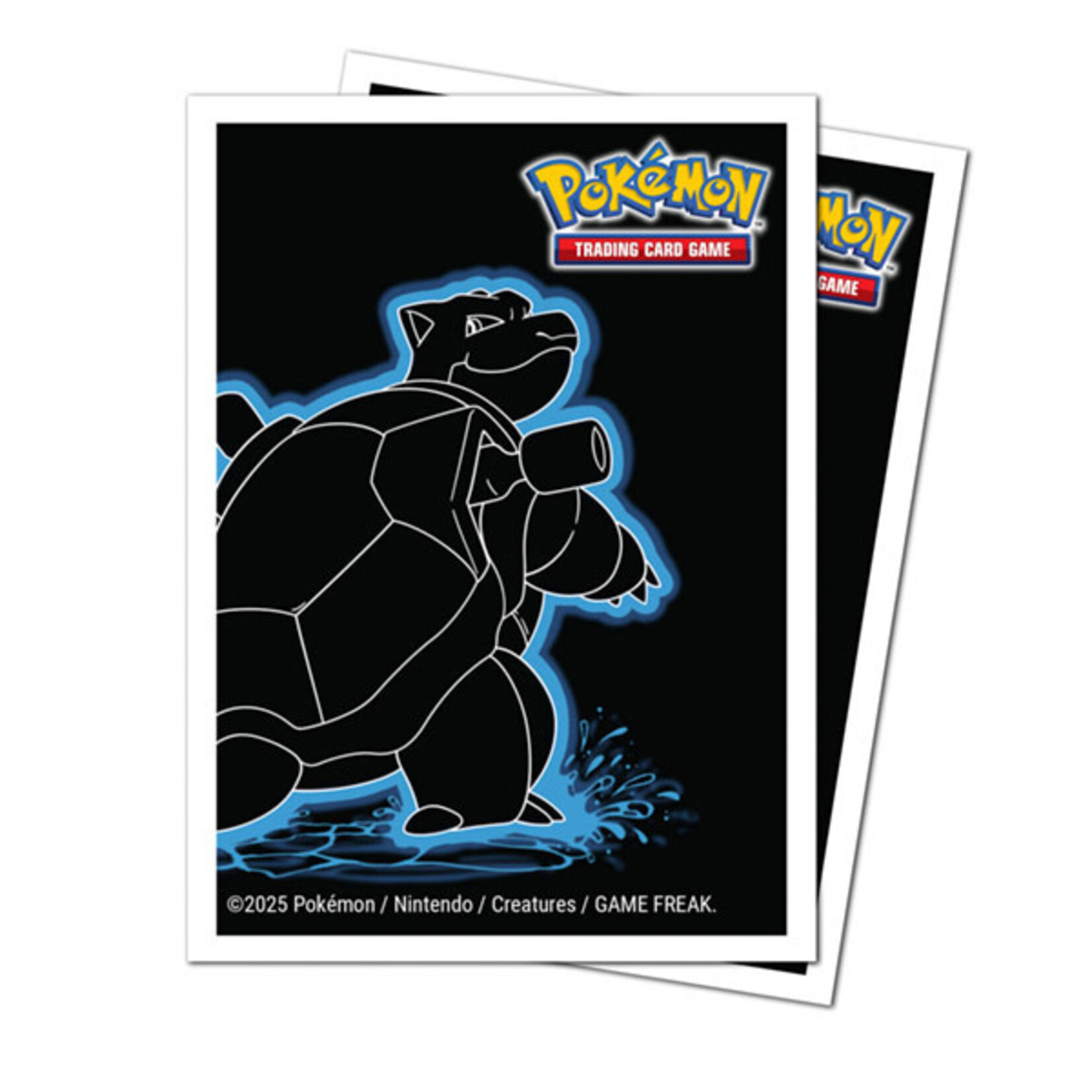Ultra Pro Deck Protectors: Pokemon Apex- Neon Kanto- Blastoise (105ct)