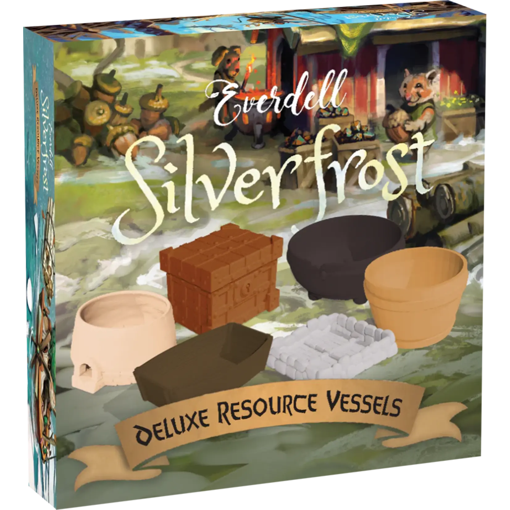 Tabletop Tycoon Everdell Silverfrost Deluxe Resource Vessels
