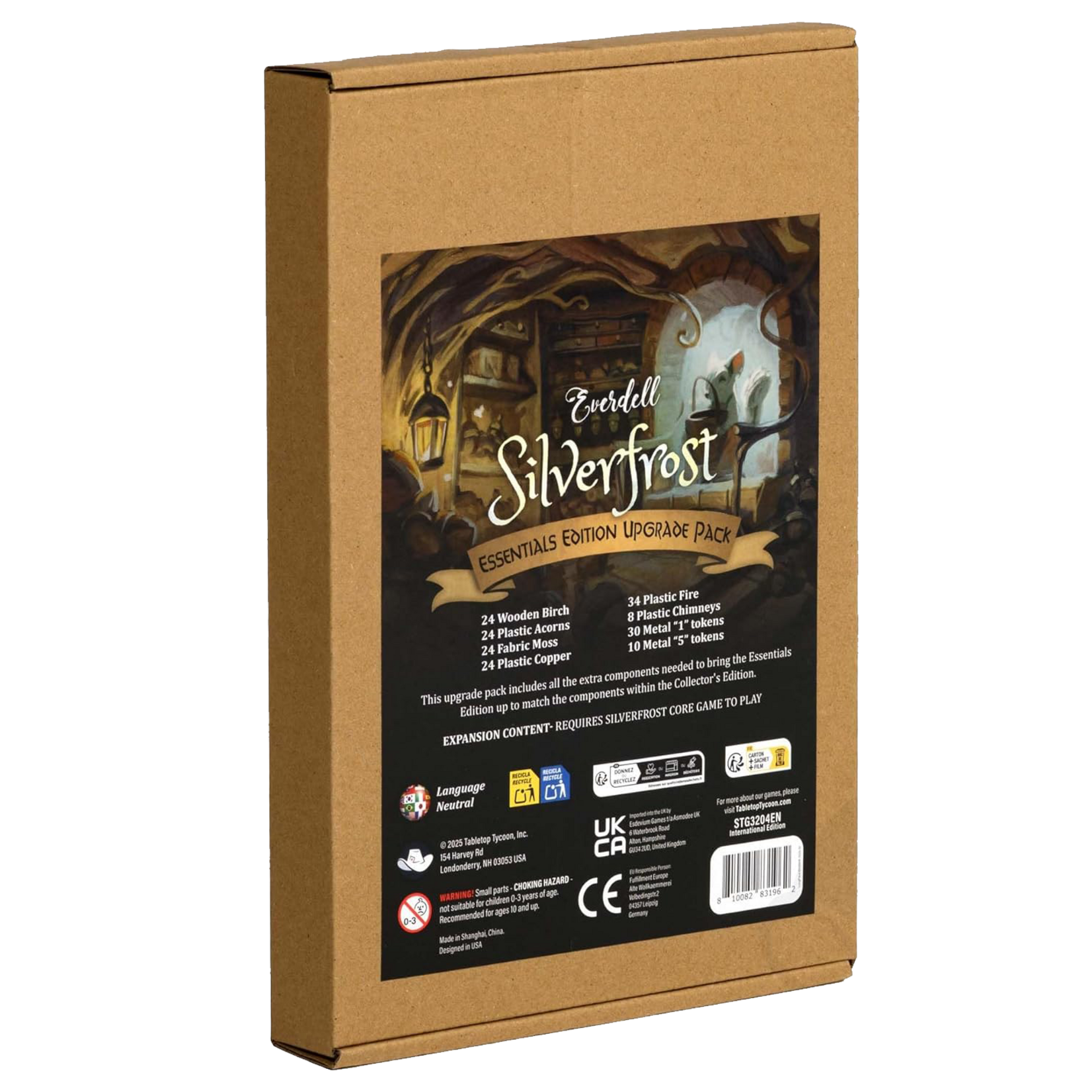 Tabletop Tycoon Everdell Silverfrost Essentials Edition Upgrade Pack