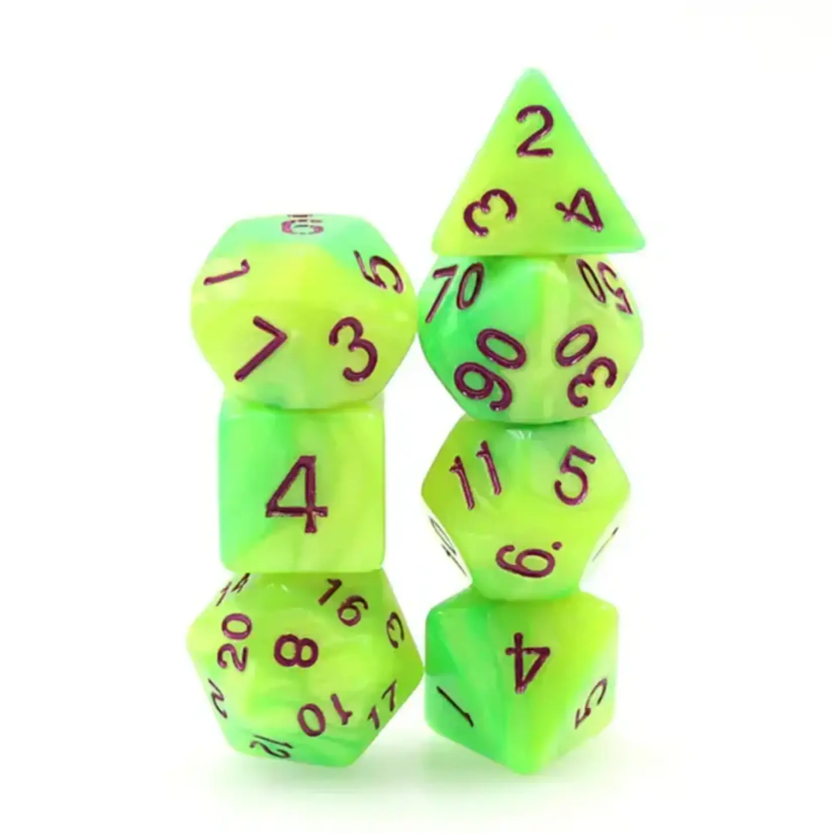 Foam Brain Games Monster Snot Rpg Dice Set Foam Brain Games