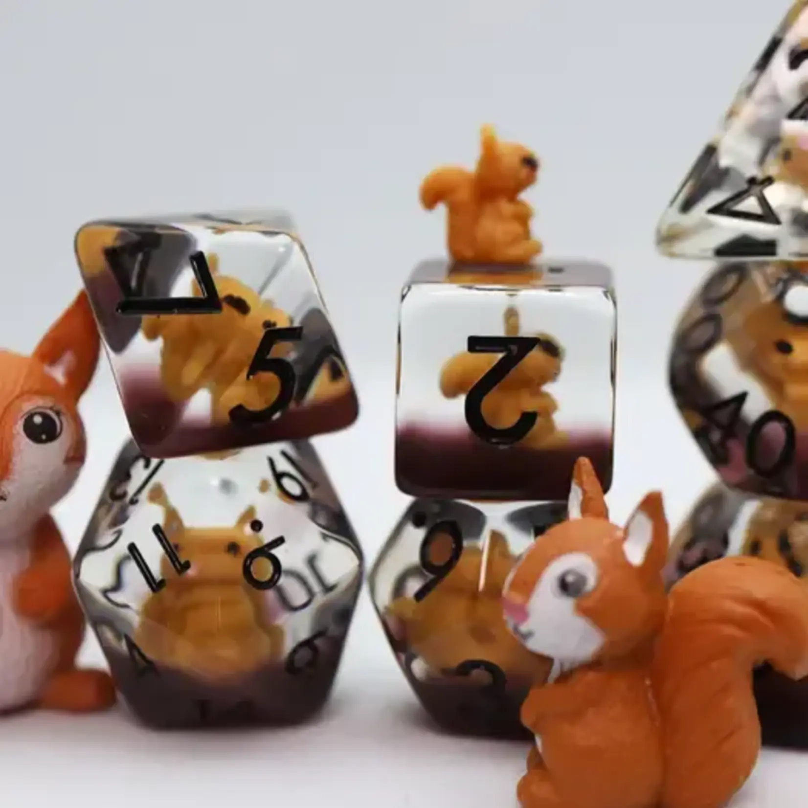 Foam Brain Games Squirrel Rpg Dice Set Foam Brain Games
