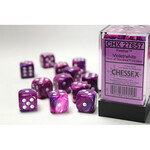 Chessex CHX 27657 Festive Violet / White 16mm (12d6)  d6