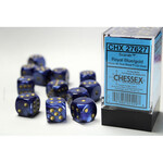 Chessex CHX 27627 Scarab Royal Blue / Gold 16mm (12d6)