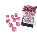 Chessex CHX 27984 Borealis Luminary Pink / Silver 12mm (36d6)