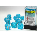 Chessex CHX 27766 Luminary Sky / Silver 16mm (12d6)