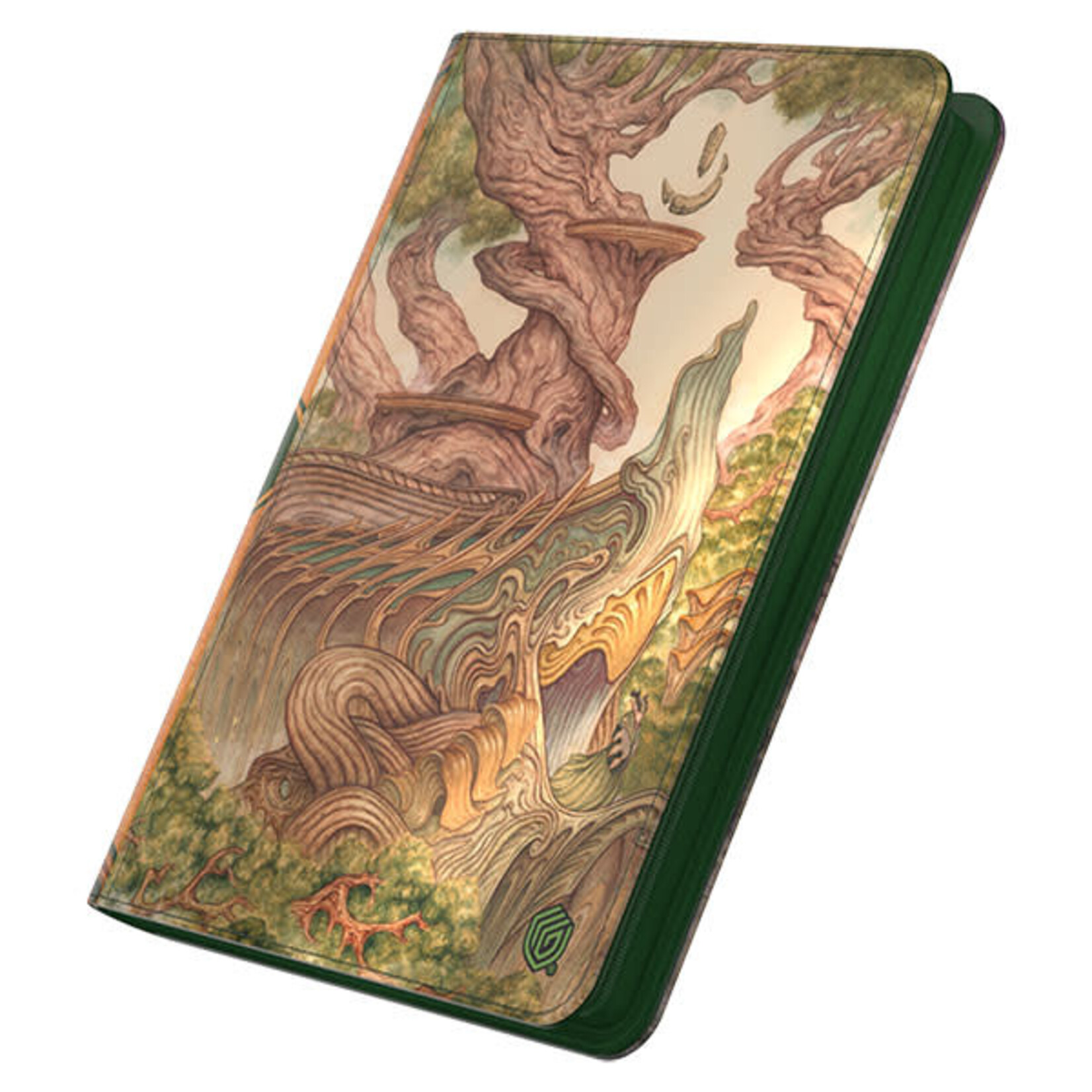 Arcane Tinmen Portfolio: 18-Pocket Zipfolio 360 Xenoskin MTG- Lorwyn Eclipsed- Forest