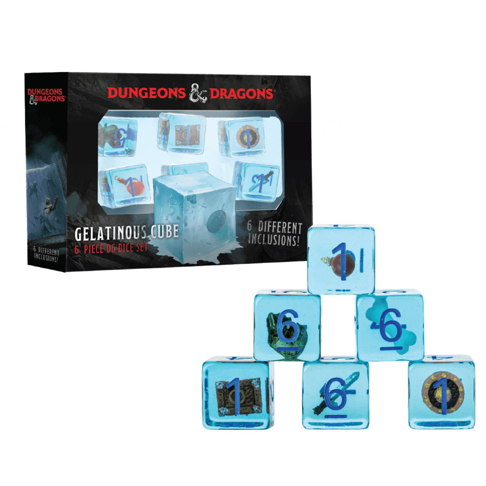 Fanroll 16mm 6d6 D&D Inclusion: Gelatinous Cube