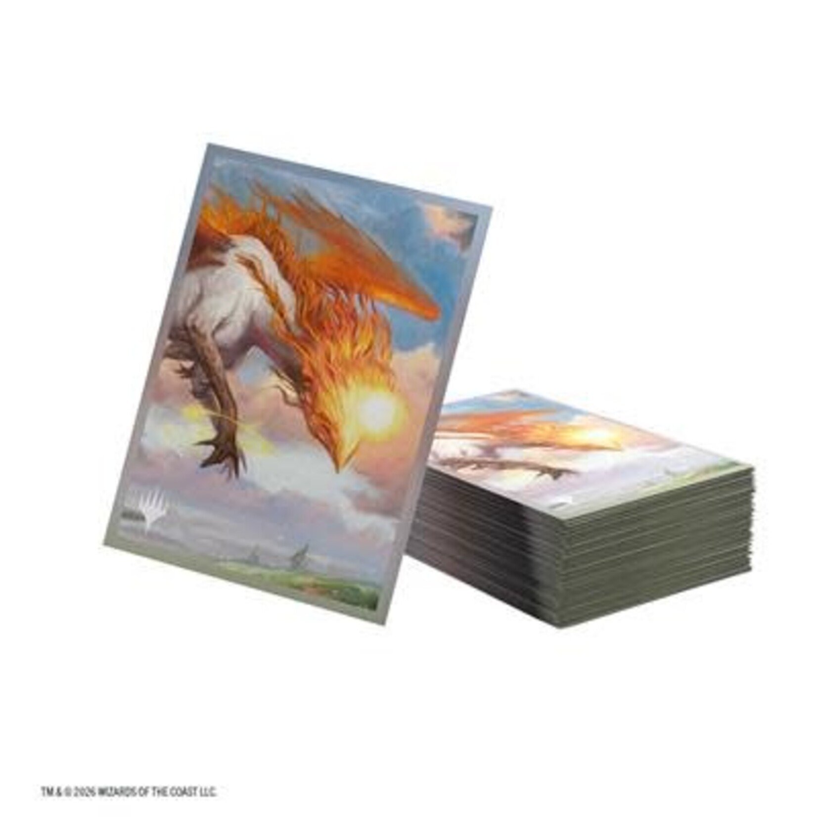 Asmodee Magic: The Gathering | Lorwyn Eclipsed Premium Art Sleeves - Eirdu, Carrier of Dawn (105 ct.)