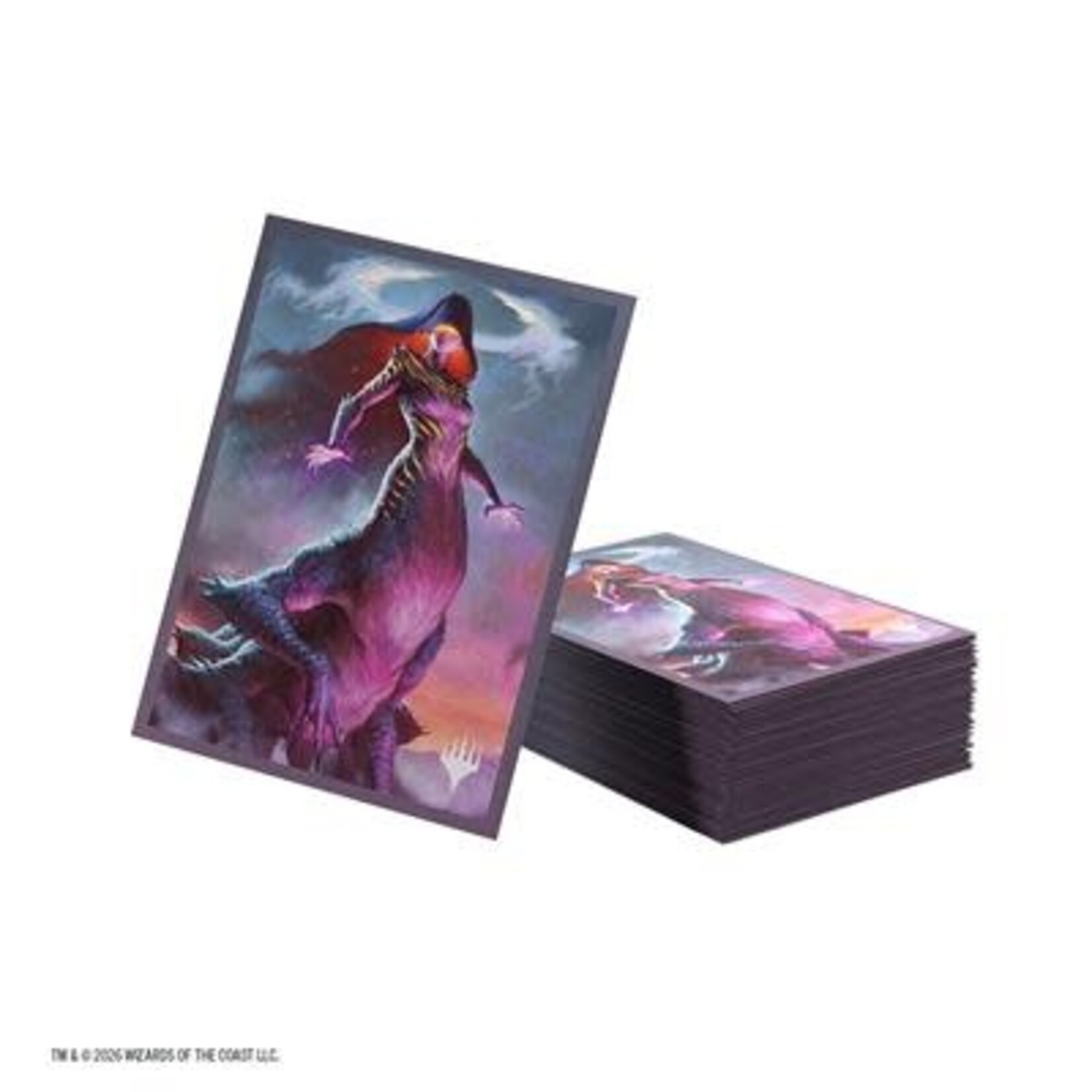 Asmodee Magic: The Gathering | Lorwyn Eclipsed Premium Art Sleeves - Moonshadow (105 ct.)