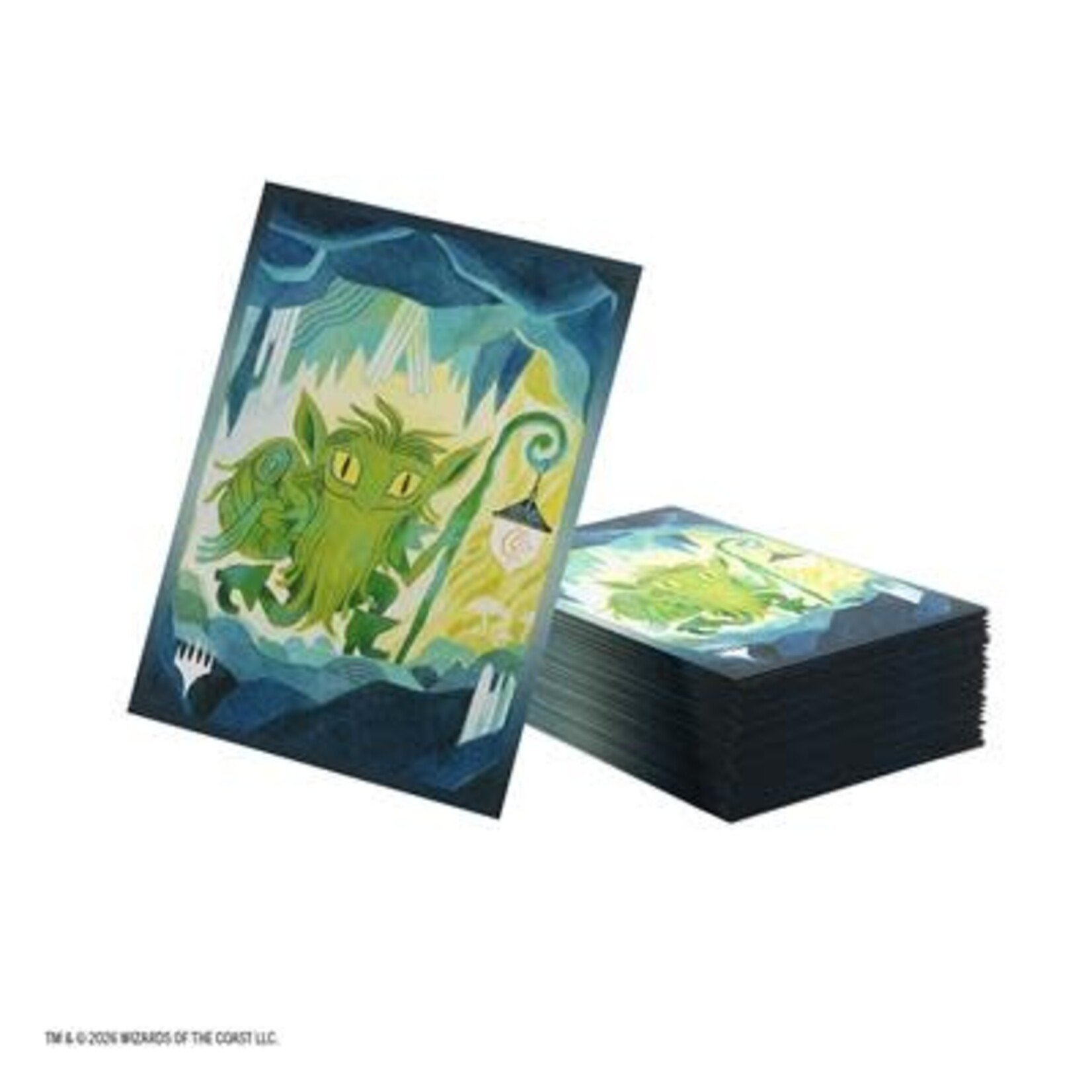 Asmodee Magic: The Gathering | Lorwyn Eclipsed Premium Art Sleeves - Mutable Explorer (105 ct.)