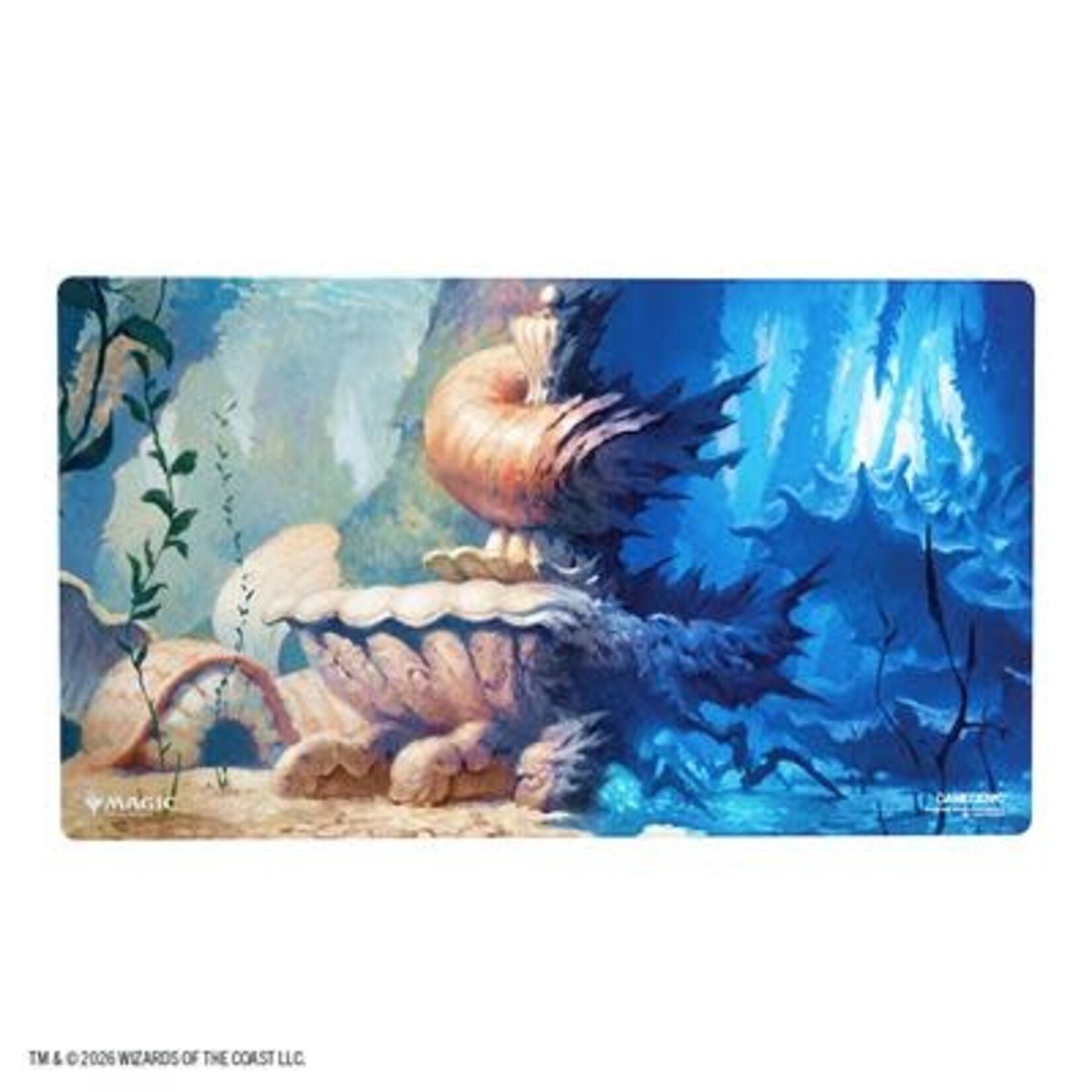 Magic: the Gathering Events Magic: The Gathering | Lorwyn Eclipsed Shiny Playmat - Hallowed Fountain