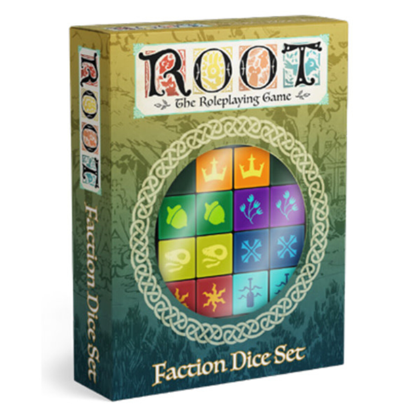 Leder Games Root The RPG - Faction Dice Set