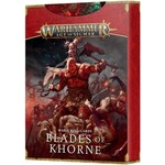 Games Workshop Blades of Khorne: Warscroll Cards