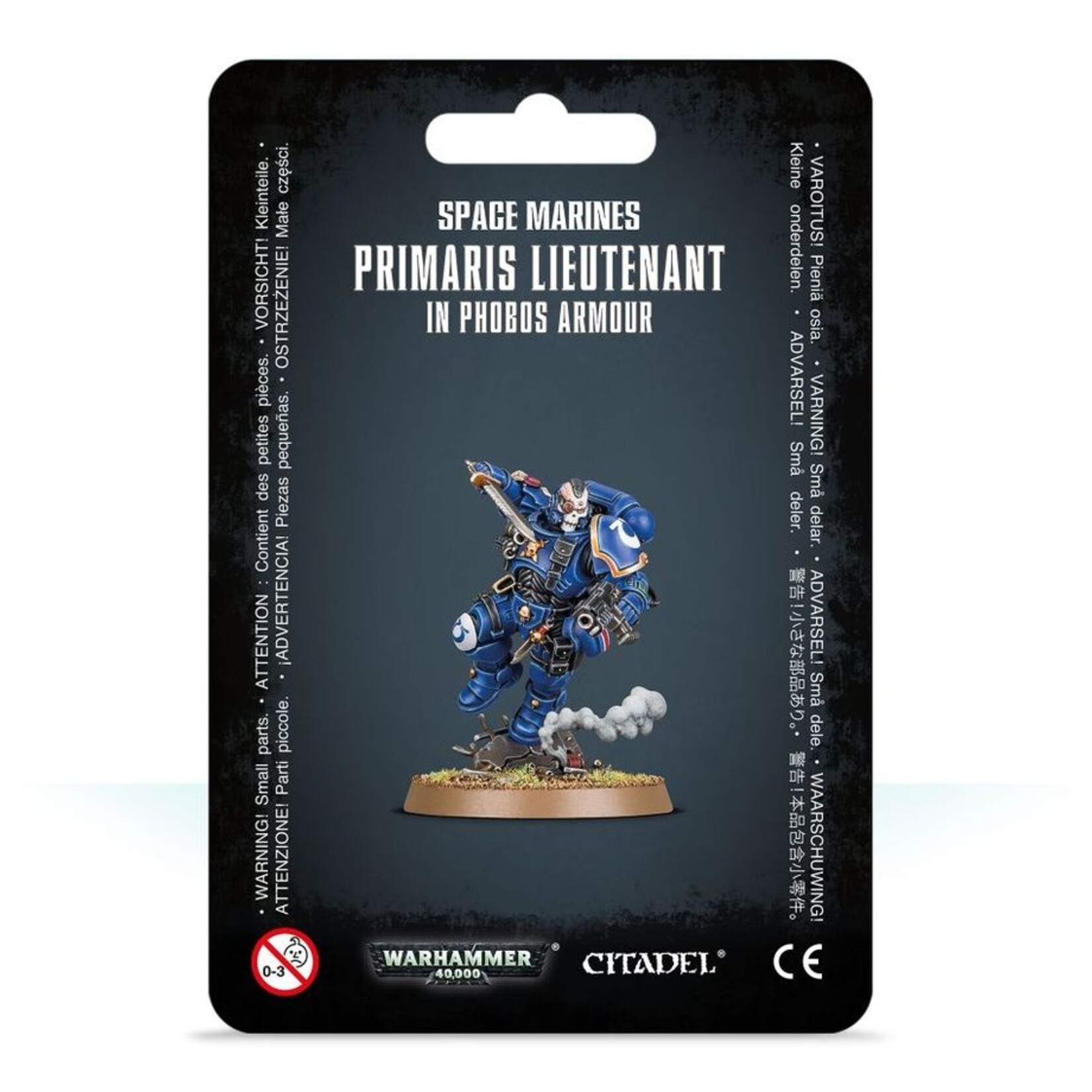 Games Workshop Space Marines: Primaris Lieutenant In Reiver Armour