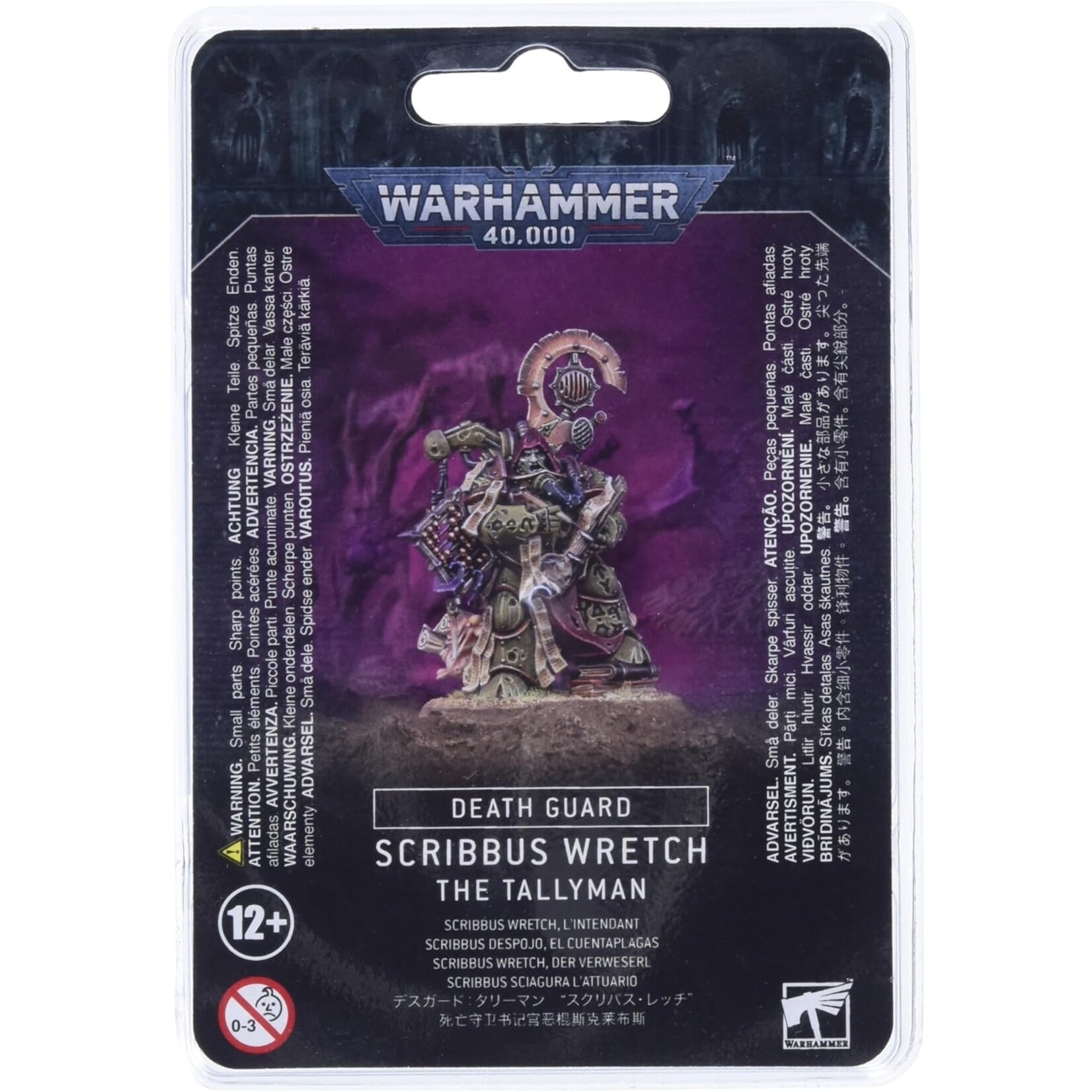 Games Workshop Death Guard: Scribbus Wretch the Tallyman