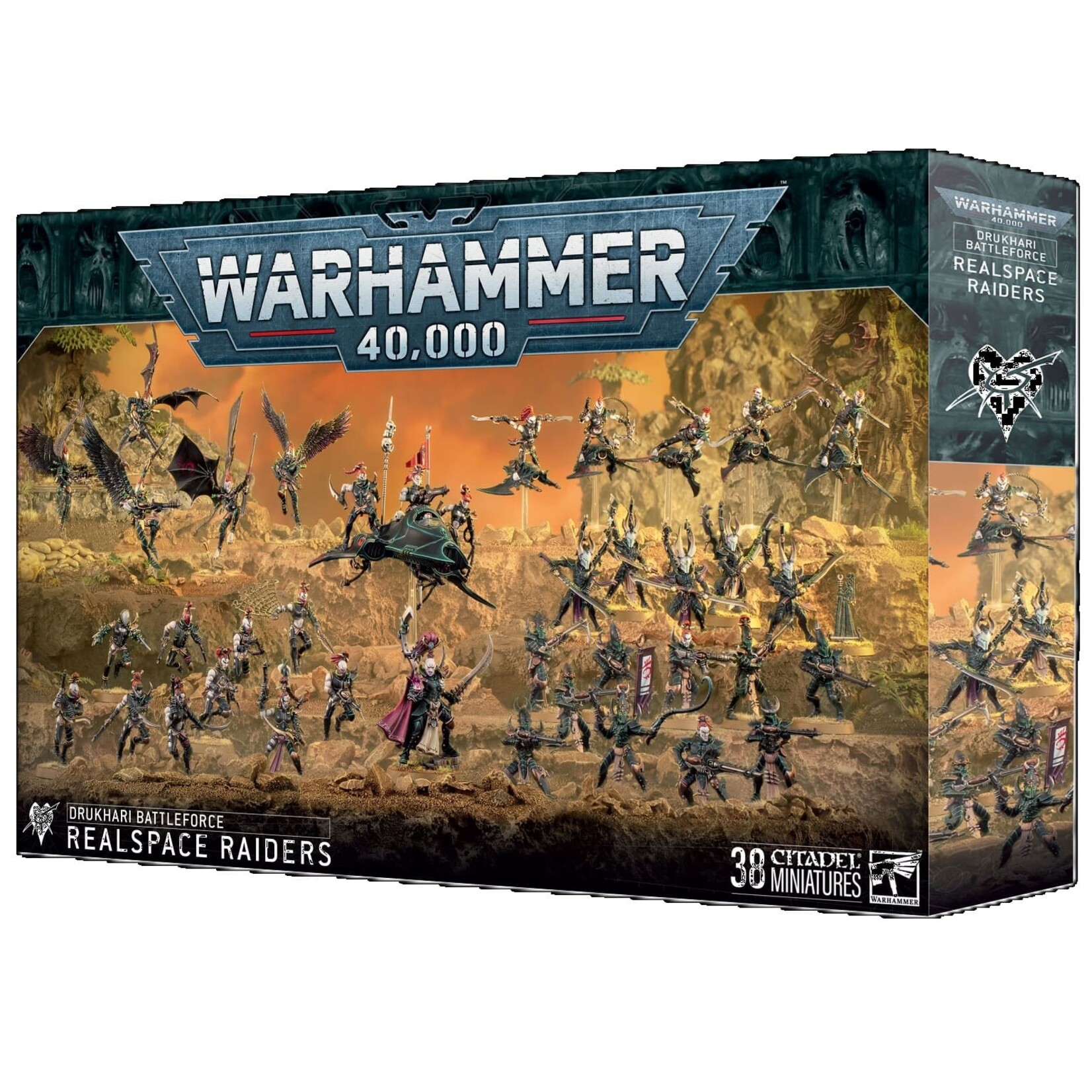 Games Workshop Drukhari: Battleforce Real Space Raiders