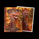 Arcane Tinmen Dragon Shield -  Standard Sleeves -  Blood Emperor Matte Flesh and Blood Art(100)