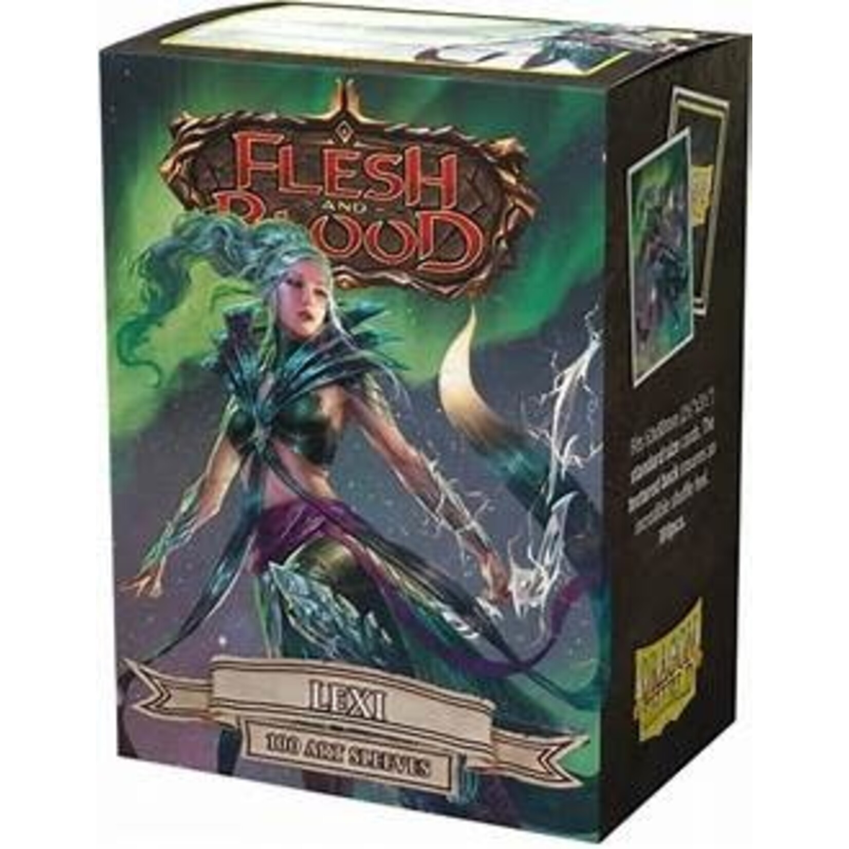 Arcane Tinmen Dragon Shield -  Standard Sleeves -  Matte Flesh and Blood Lexi Art(100)