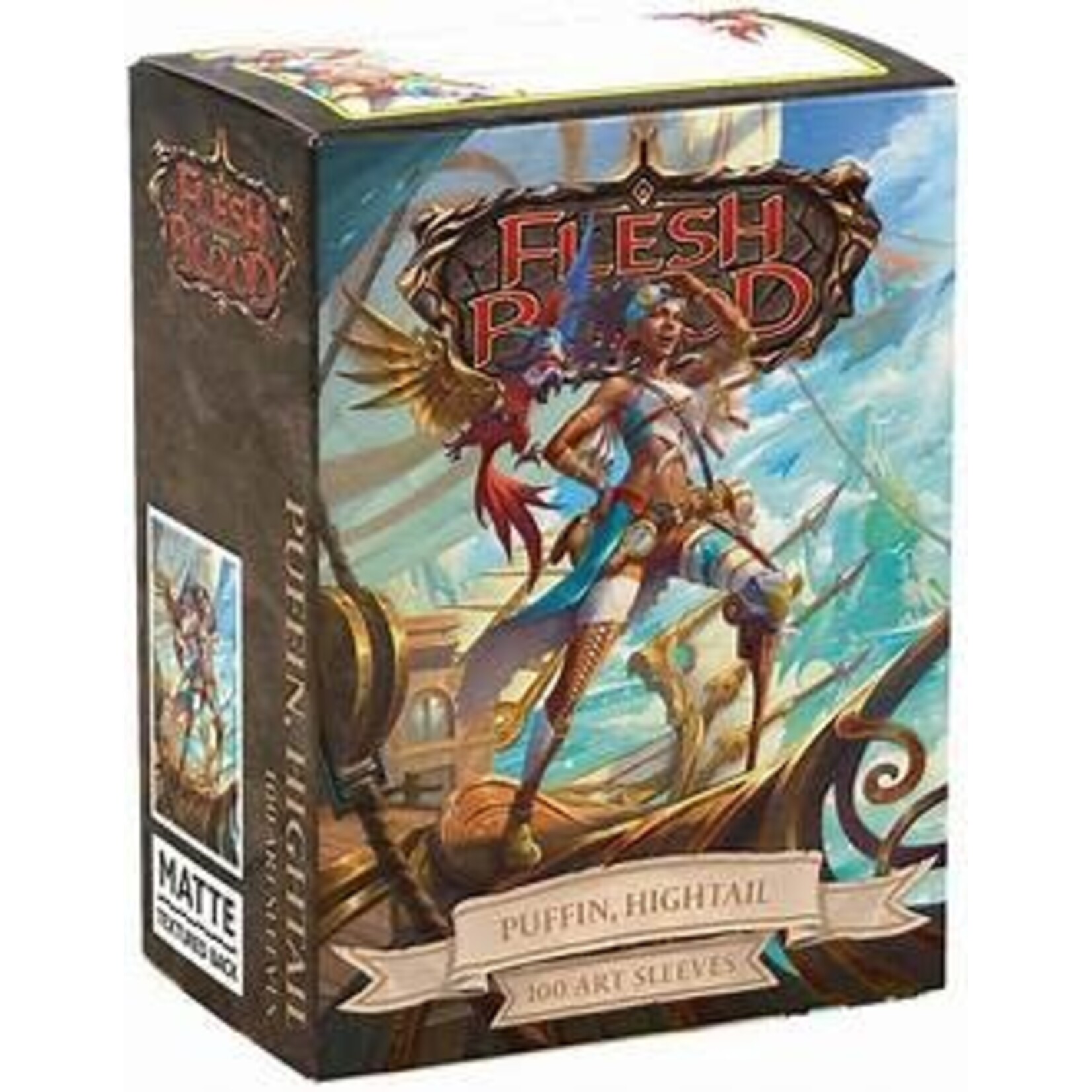 Arcane Tinmen Dragon Shield - Sleeves - Art Flesh and Blood Puffin (100)