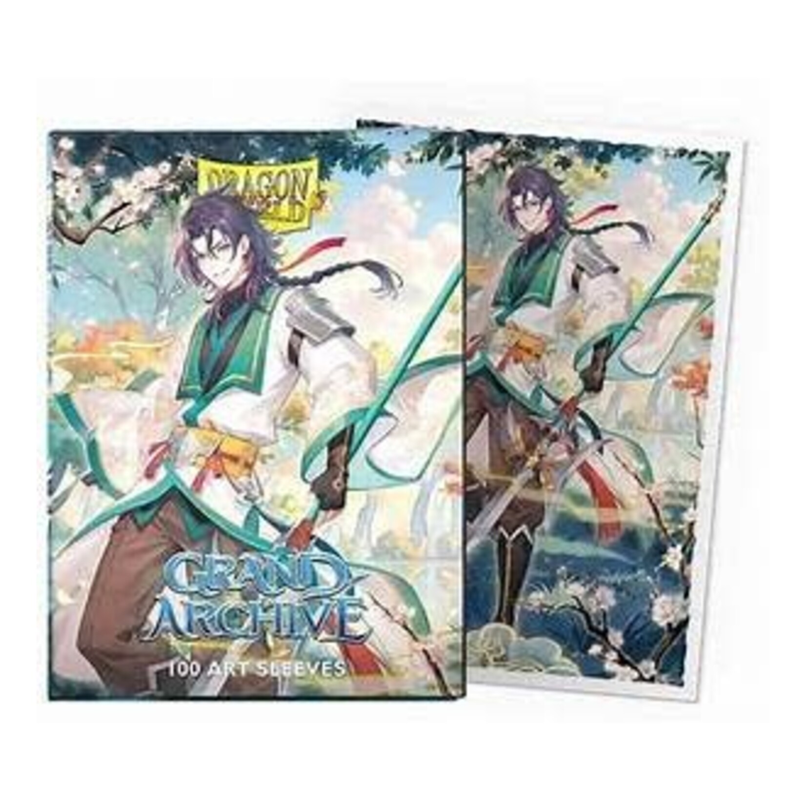 Arcane Tinmen Dragon Shield -  Standard Sleeves - Art Grand Archive  Jin Fate Defiant(100)