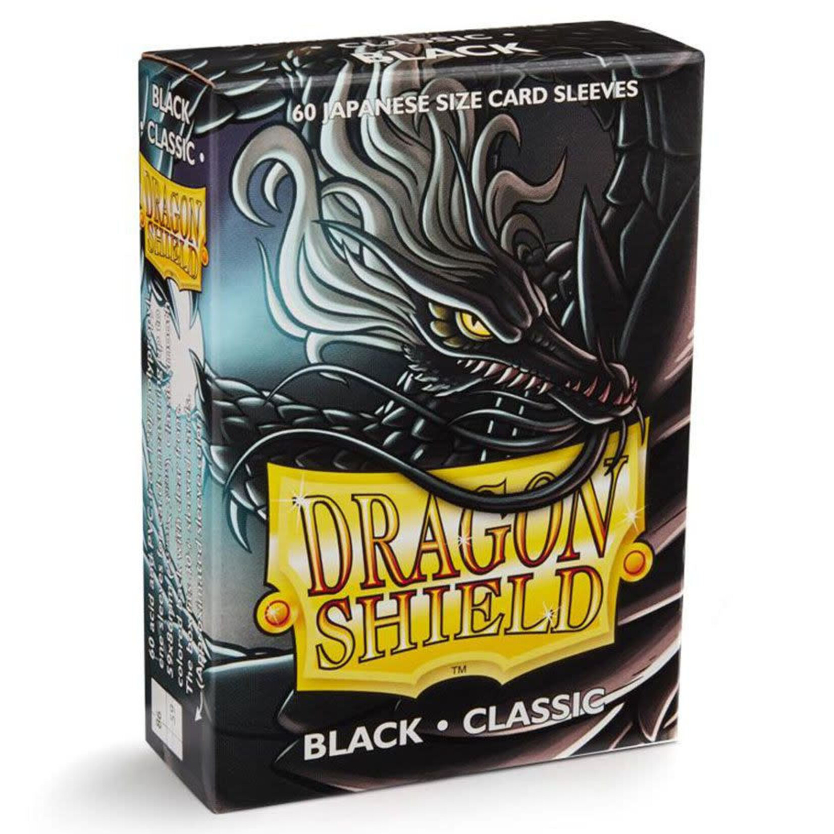 Dragon Shield Sleeves: Japanese- Classic Black (60 ct.)