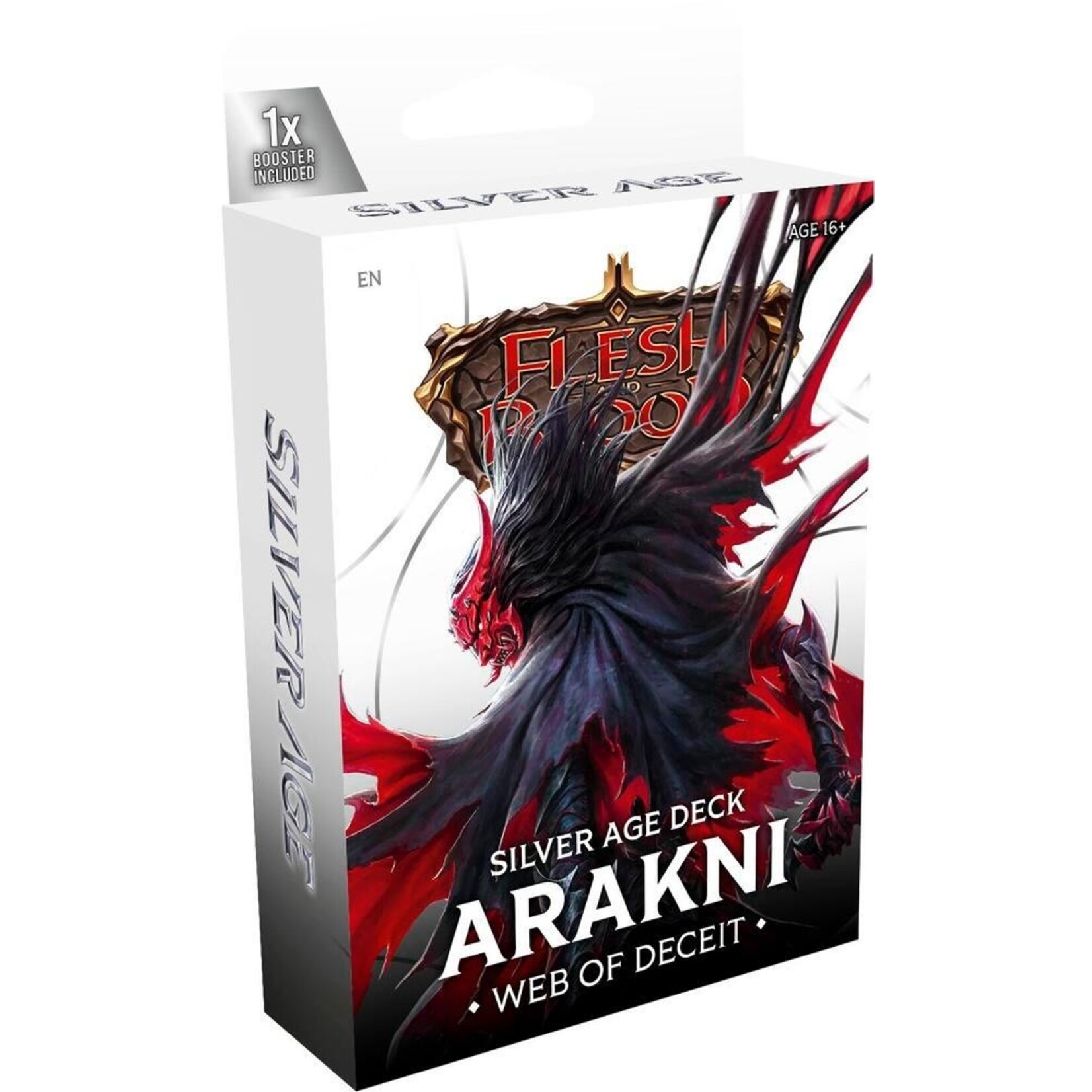 Legend Story Studios Silver Age Chapter 2 Deck - Arakni, Web of Deceit (Chaos Assassin) Flesh and Blood