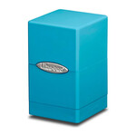 Ultra Pro Deckbox: Satin Tower 100+ Solid-  Light Blue