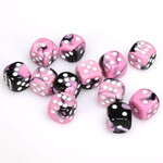 Chessex CHX 26630 Gemini Black Pink 16mm (12d6)