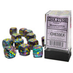 Chessex CHX 27650 Festive Mosaic / Yellow 16mm (12d6)