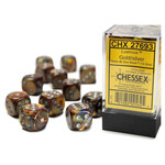 Chessex CHX 27693 Lustrous Gold / Silver 16mm (12d6)