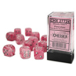 Chessex CHX 27724 Ghostly Pink / Silver  16mm (12d6)