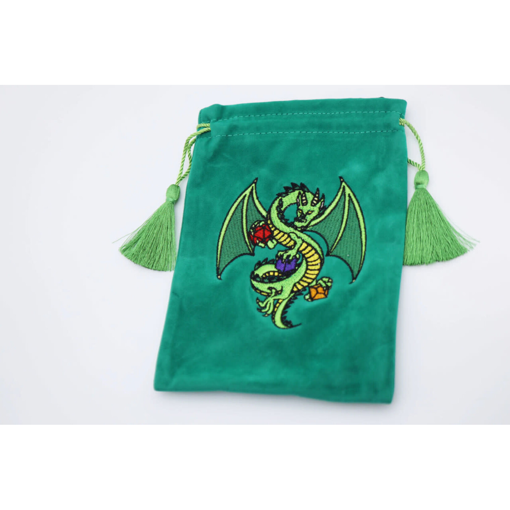 Foam Brain Games Dice Bag : Green Dragon