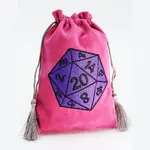 Foam Brain Games Dice Bag : Purple D20