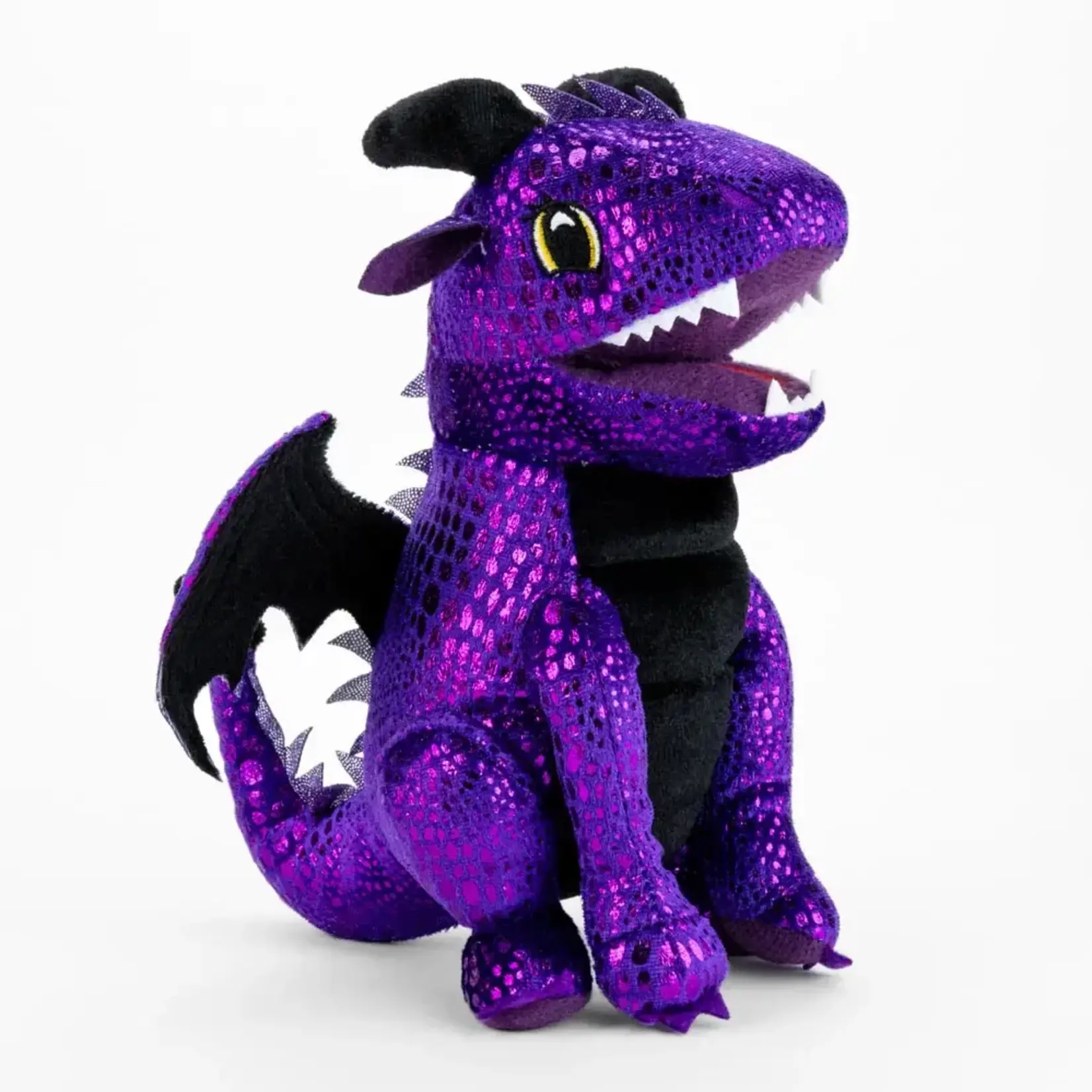 Dragon Plush Dice Bag - Purple