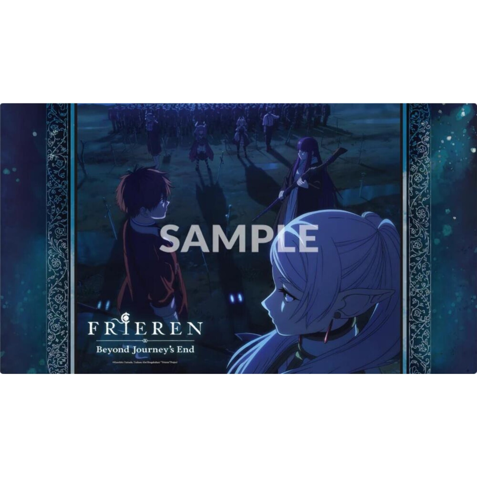 bushi supplies Bushi Playmat - Frieren : Battle Against Aura