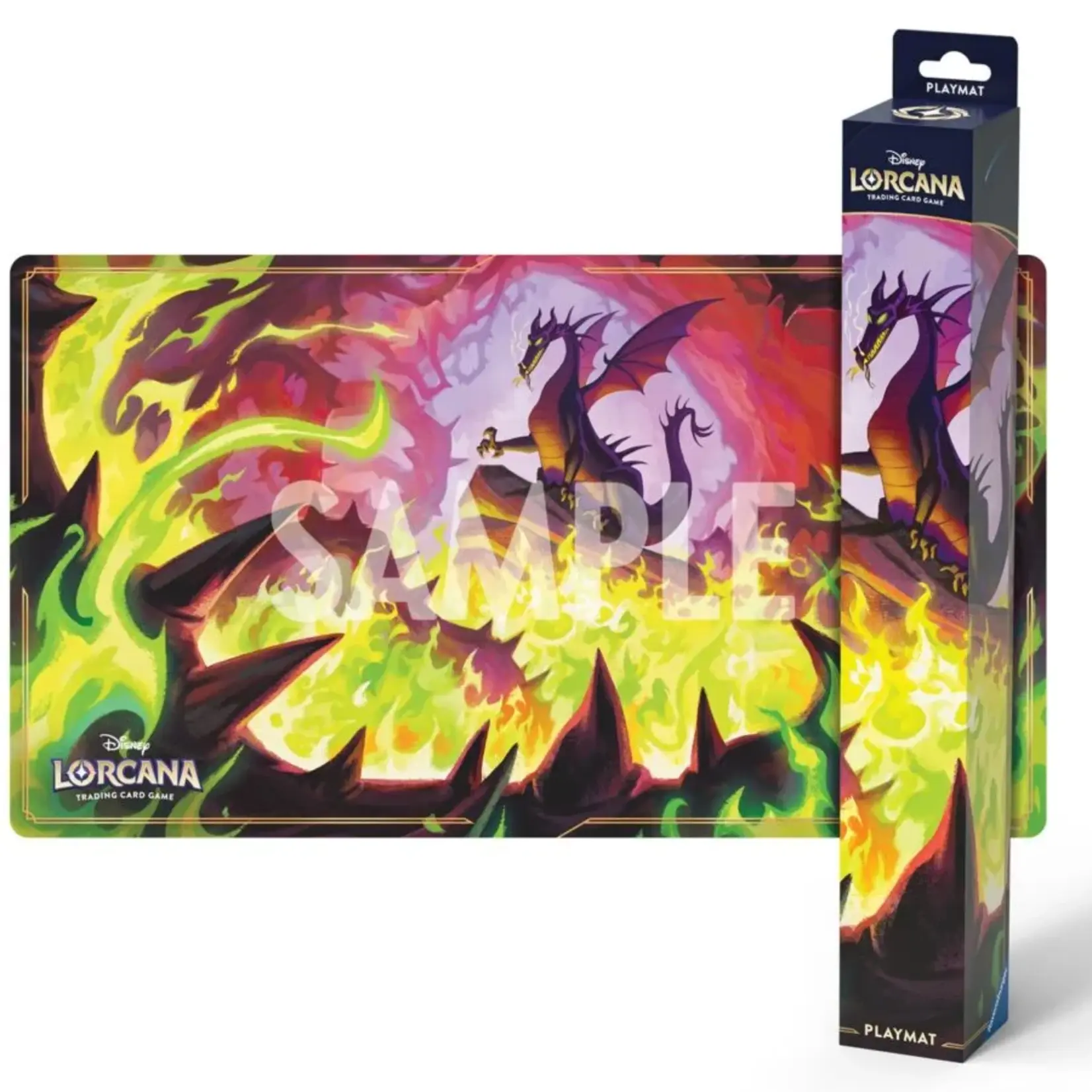 Ravensburger Disney Lorcana - Playmat Winterspell- Dragon Fire