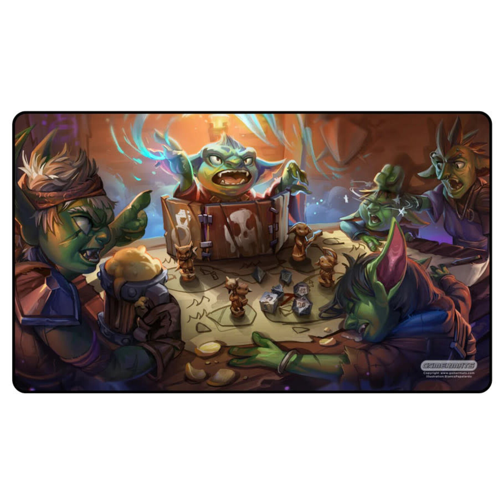 GameHead GameHead Playmat - Goblin Game Night