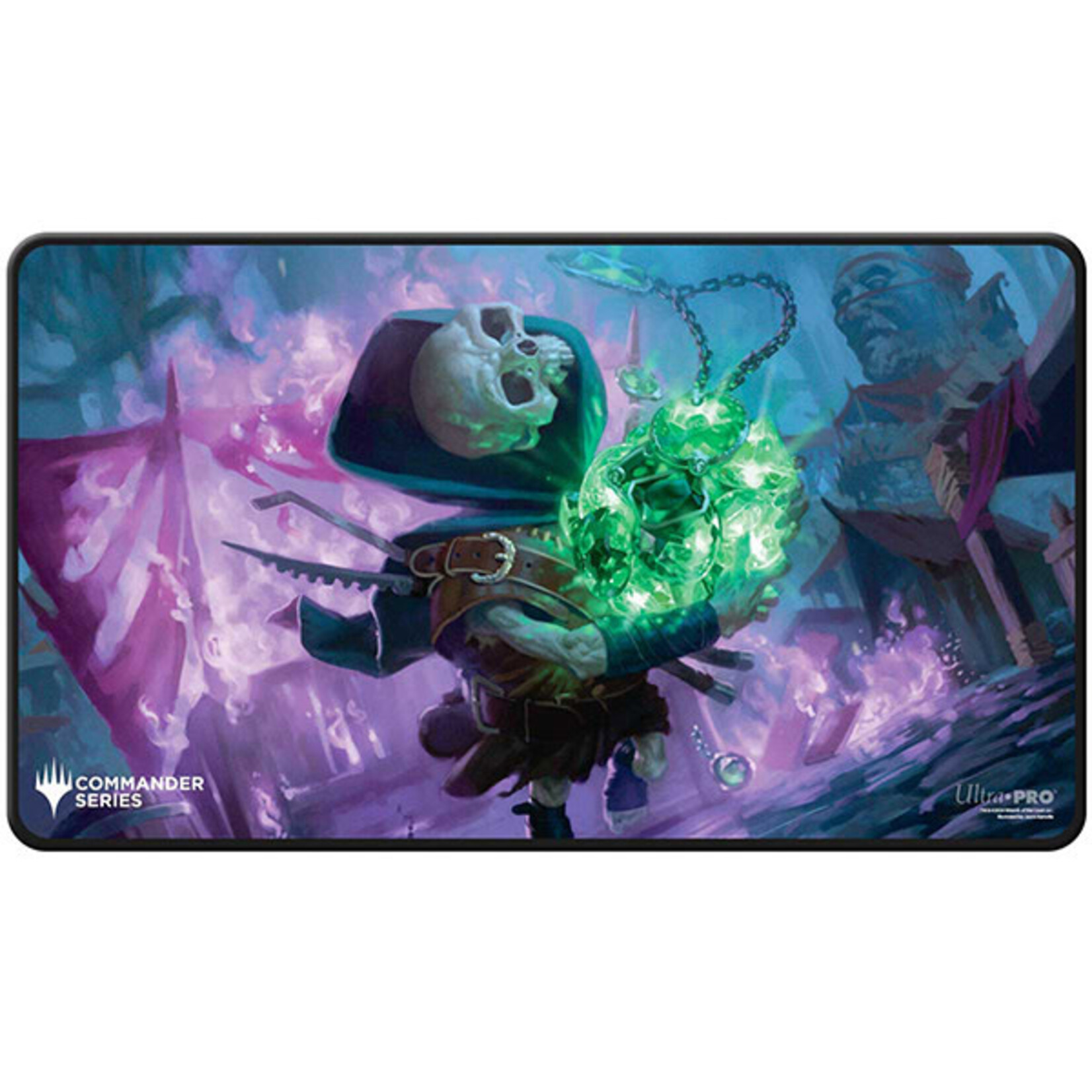 Playmat MTG Black Stitched TinyBones