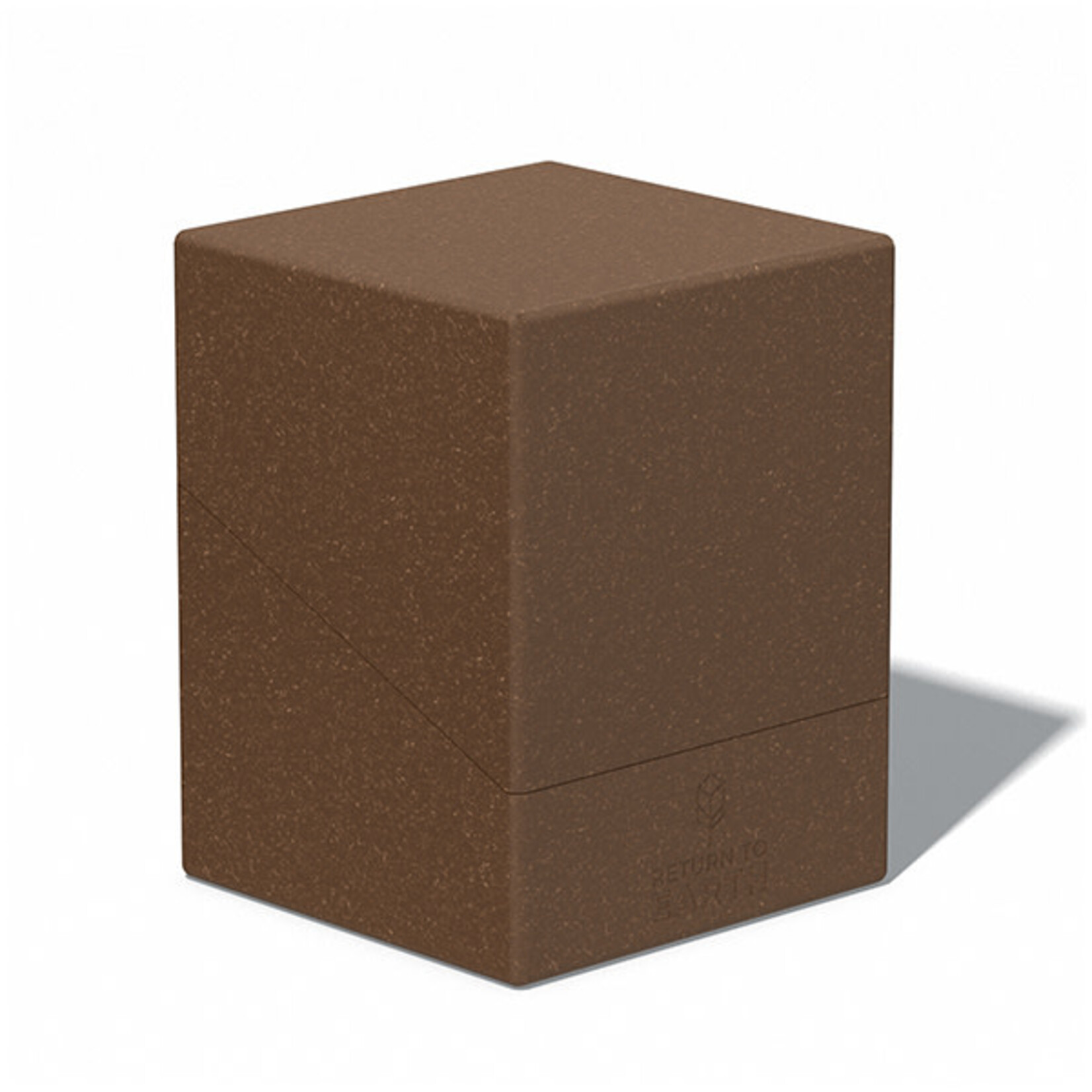 Ultimate Guard Boulder Return to Earth Deck Box : 100+ Brown