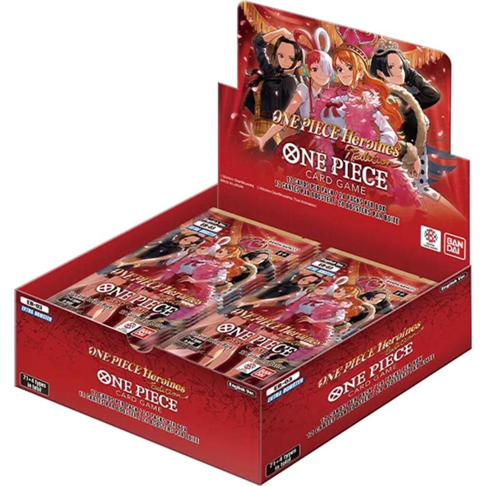Bandai One Piece - Extra Booster: Heroines Edition Box - [EB-03] (Releases on 26.02.20) ***LIMIT TWO PER CUSTOMER PER DAY***
