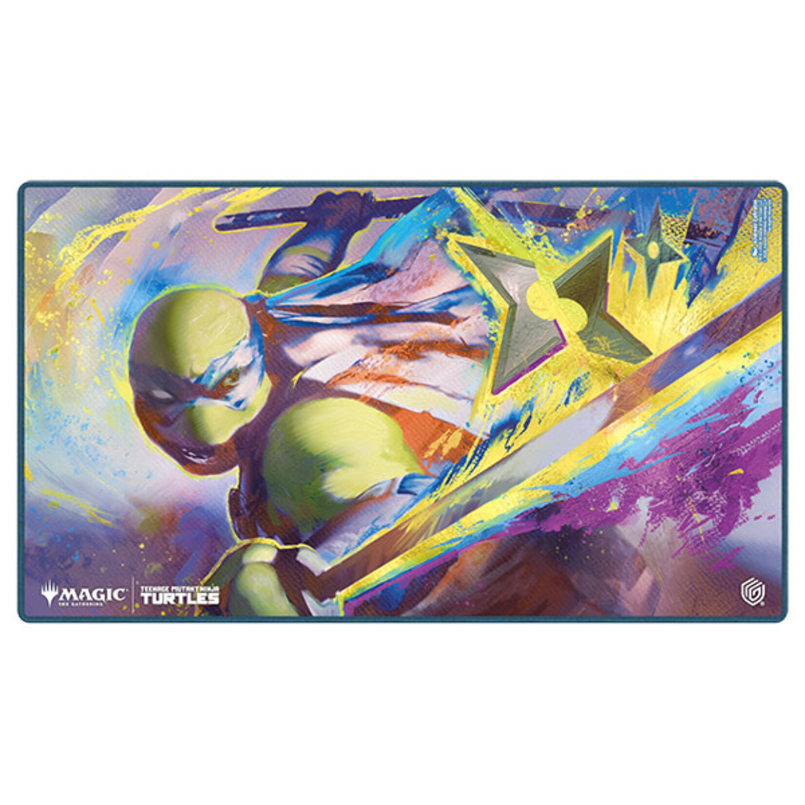 Asmodee Playmat: MTG- Teenage Mutant Ninja Turtles- Leonardo's Technique