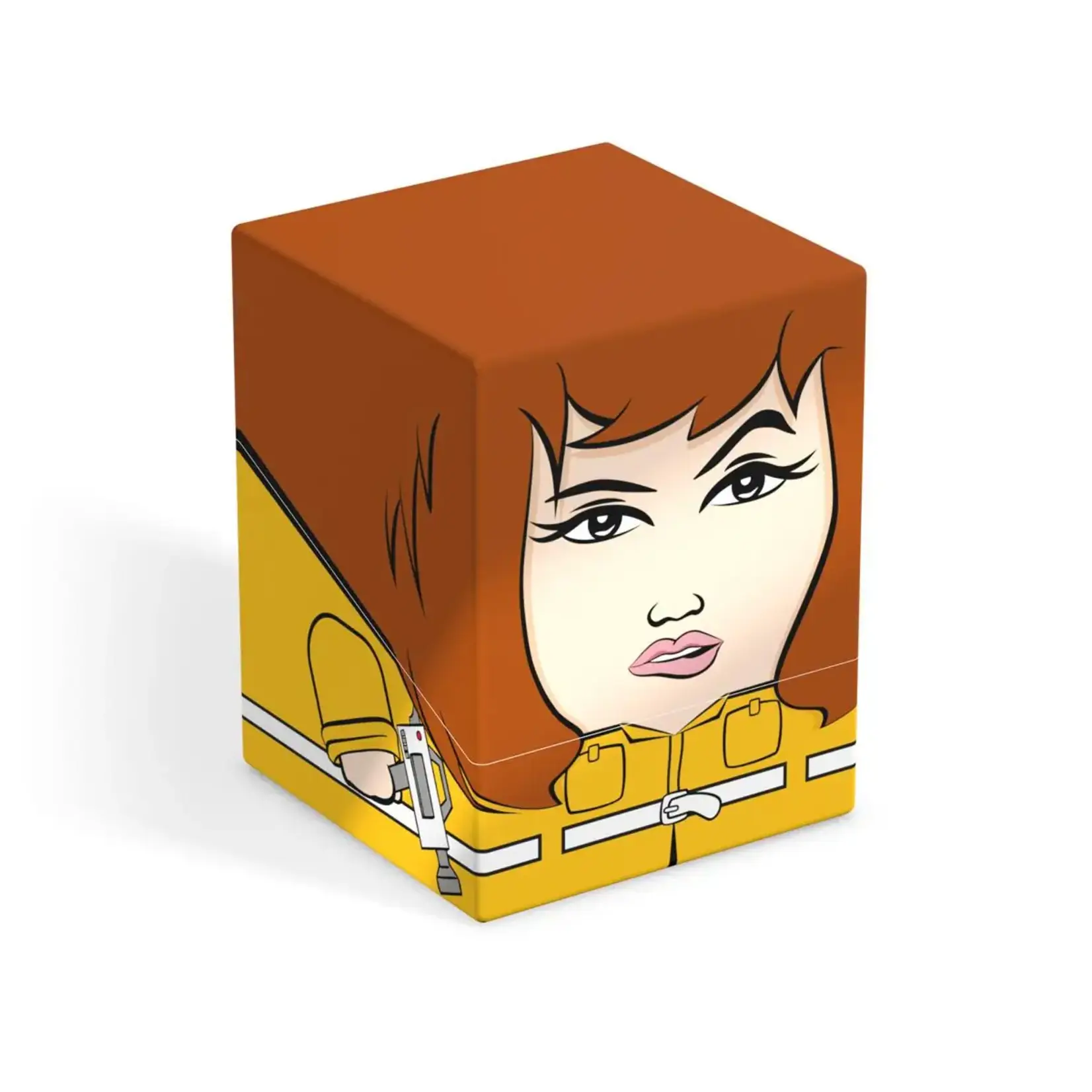 Ultimate Guard Squaroes Deckbox 100+ TMNT April O'neil