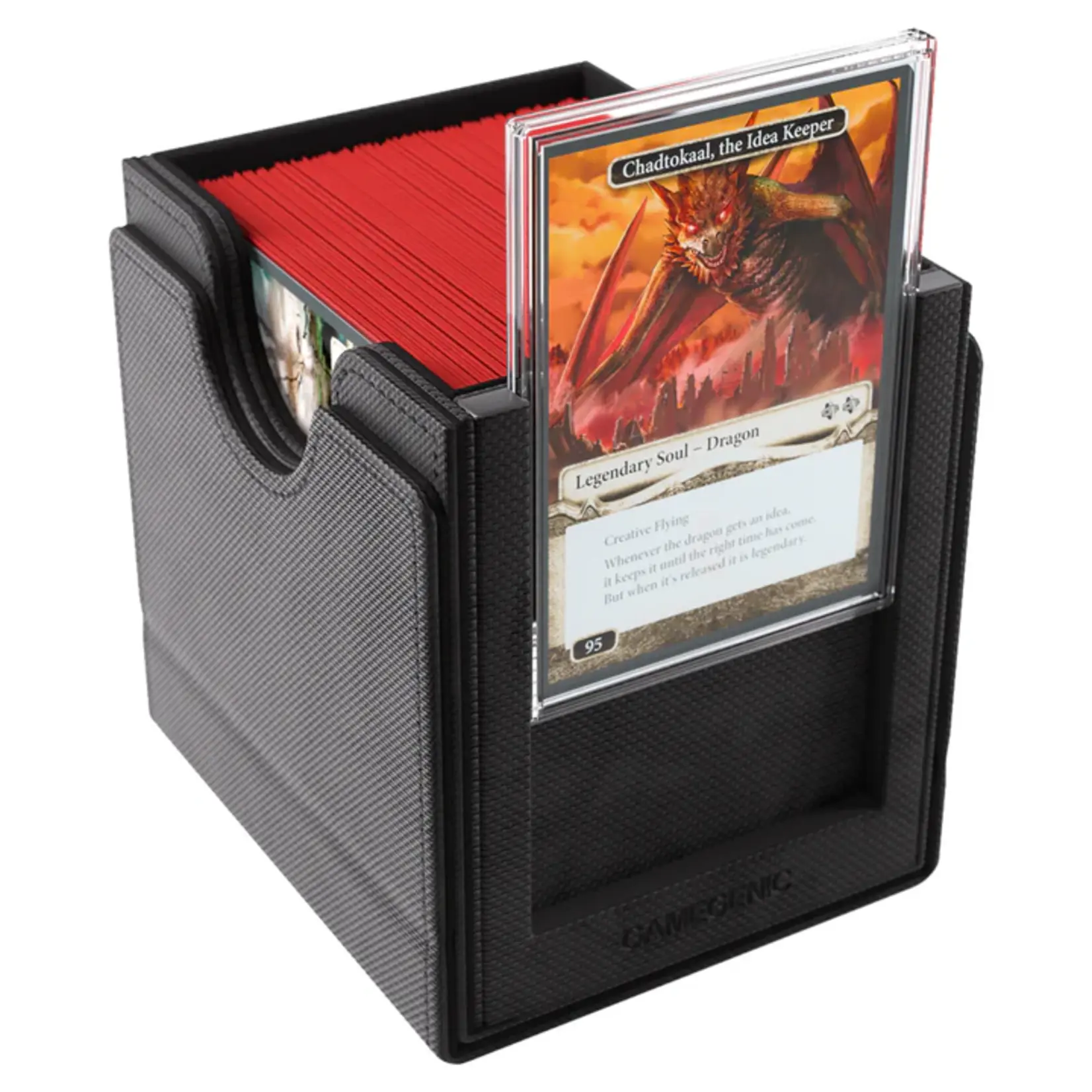 Gamegenic Sidekick Pro Deckbox (100+) Black Gamegenic